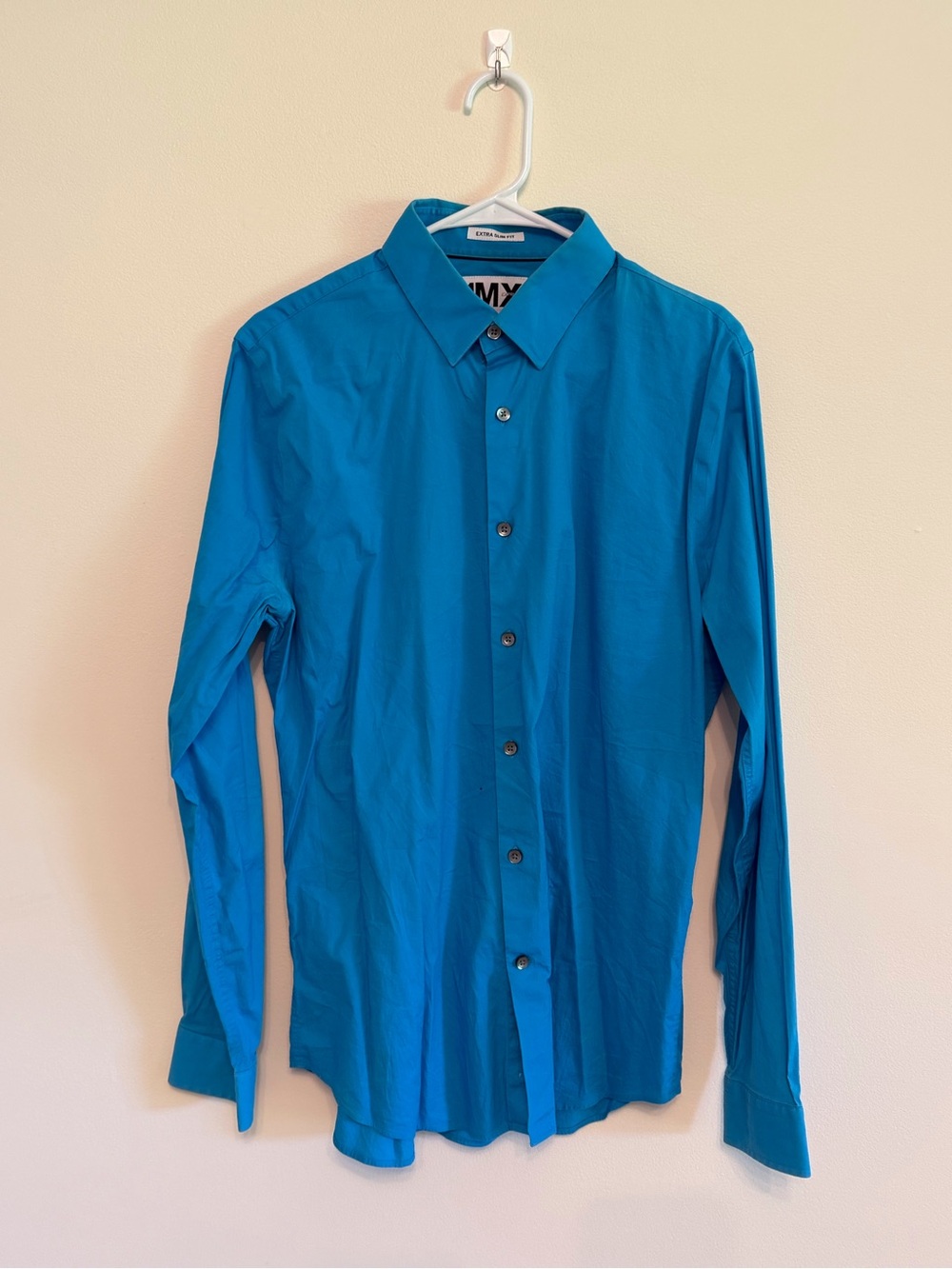 Express Men's Dress Shirt in Teal
